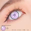 Sweety Anime Cloud Rim Violet (1 lens/pack)-Colored Contacts-UNIQSO Canada