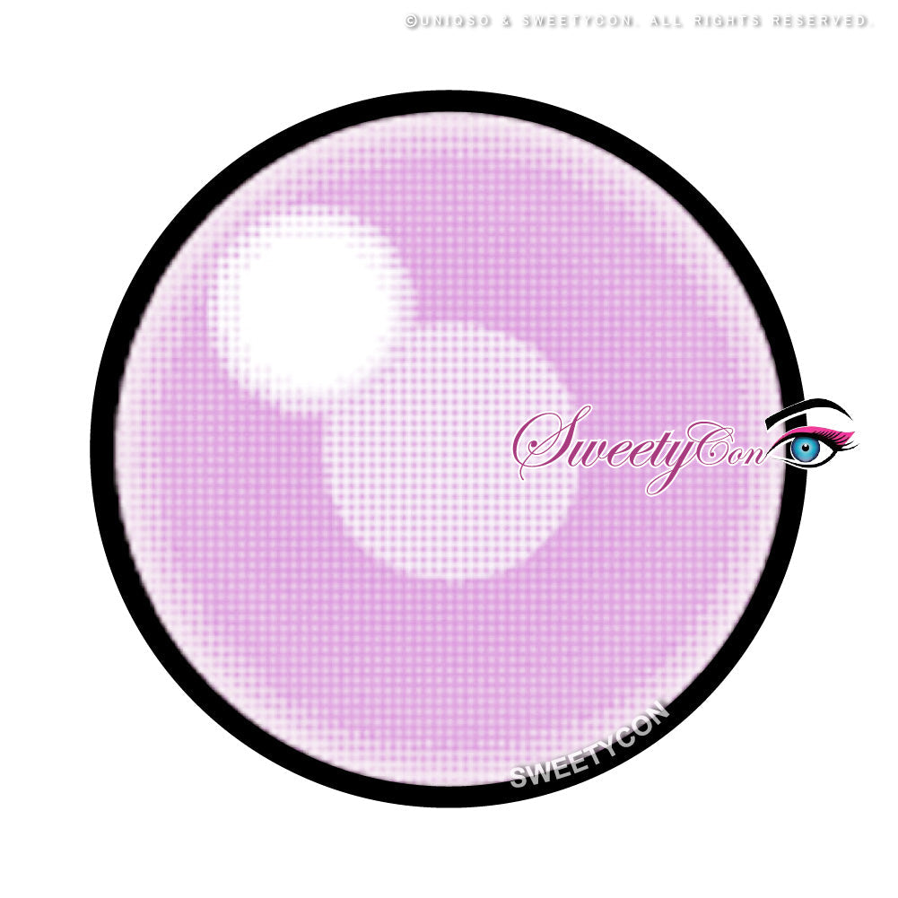 Sweety Anime Cloud Rim Violet (1 lens/pack)-Colored Contacts-UNIQSO Canada