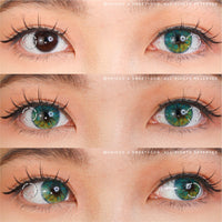Sweety Anime Flower Blue (1 lens/pack)-Colored Contacts-UNIQSO Canada