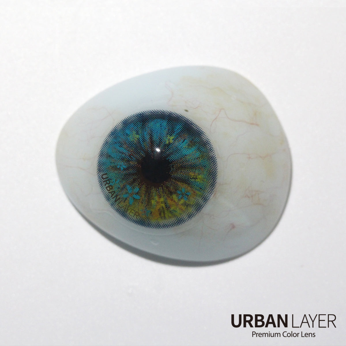 Sweety Anime Flower Blue (1 lens/pack)-Colored Contacts-UNIQSO Canada