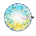 Sweety Anime Flower Blue (1 lens/pack)-Colored Contacts-UNIQSO Canada