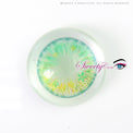 Sweety Anime Flower Green (1 lens/pack)-Colored Contacts-UNIQSO Canada