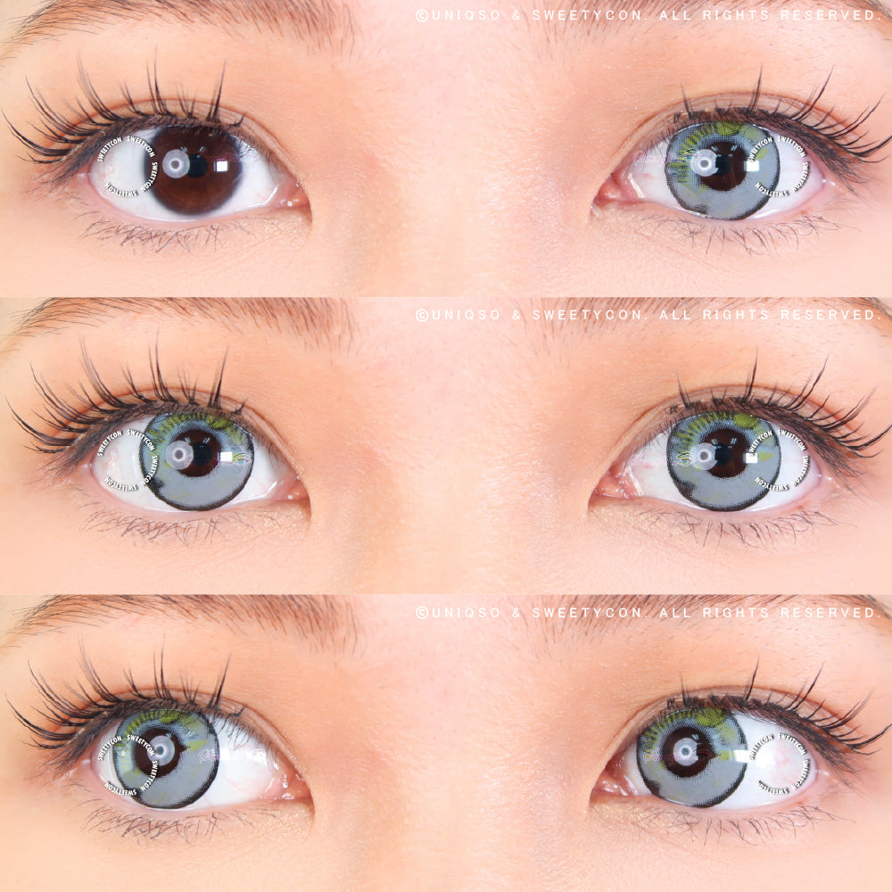 Sweety Anime Grey (1 lens/pack)-Colored Contacts-UNIQSO Canada