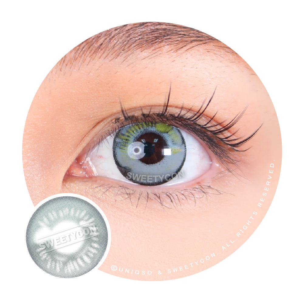Sweety Anime Grey (1 lens/pack)-Colored Contacts-UNIQSO Canada