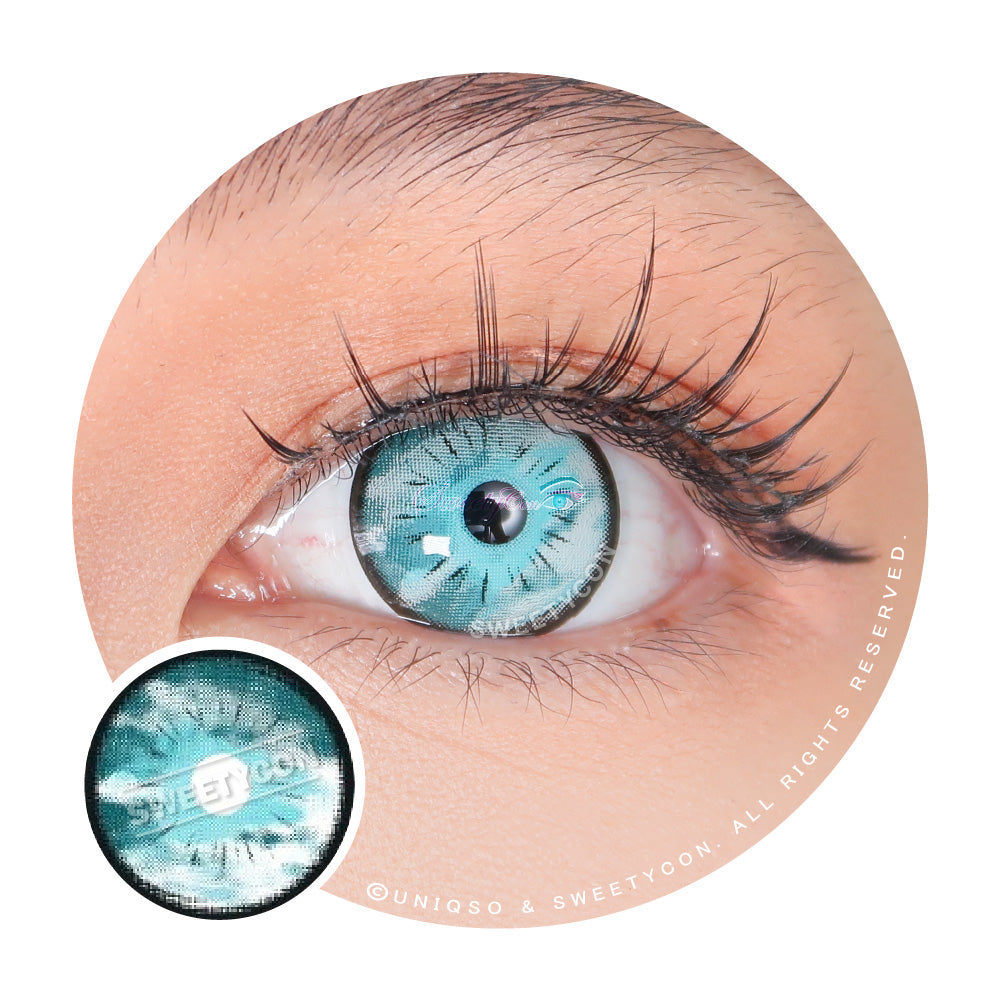 Sweety Anime Sora Blue (1 lens/pack)-Colored Contacts-UNIQSO Canada