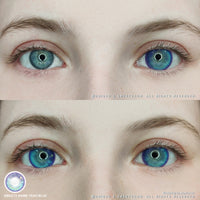 Sweety Anime Tear Blue (1 lens/pack)-Colored Contacts-UNIQSO Canada