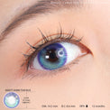 Sweety Anime Tear Blue (1 lens/pack)-Colored Contacts-UNIQSO Canada