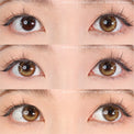 Sweety Anime Tear Orange Gold (1 lens/pack)-Colored Contacts-UNIQSO Canada