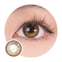 Sweety Anime Tear Orange Gold (1 lens/pack)-Colored Contacts-UNIQSO Canada