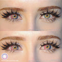 Sweety Anime Tear Purple Pink (1 lens/pack)-Colored Contacts-UNIQSO Canada
