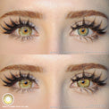 Sweety Anime Tear Yellow (1 lens/pack)-Colored Contacts-UNIQSO Canada
