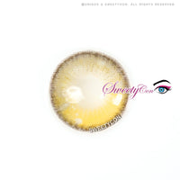 Sweety Anime Tear Yellow (1 lens/pack)-Colored Contacts-UNIQSO Canada