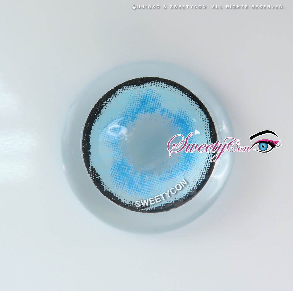 Sweety Aquaman Blue (1 lens/pack)-Colored Contacts-UNIQSO Canada