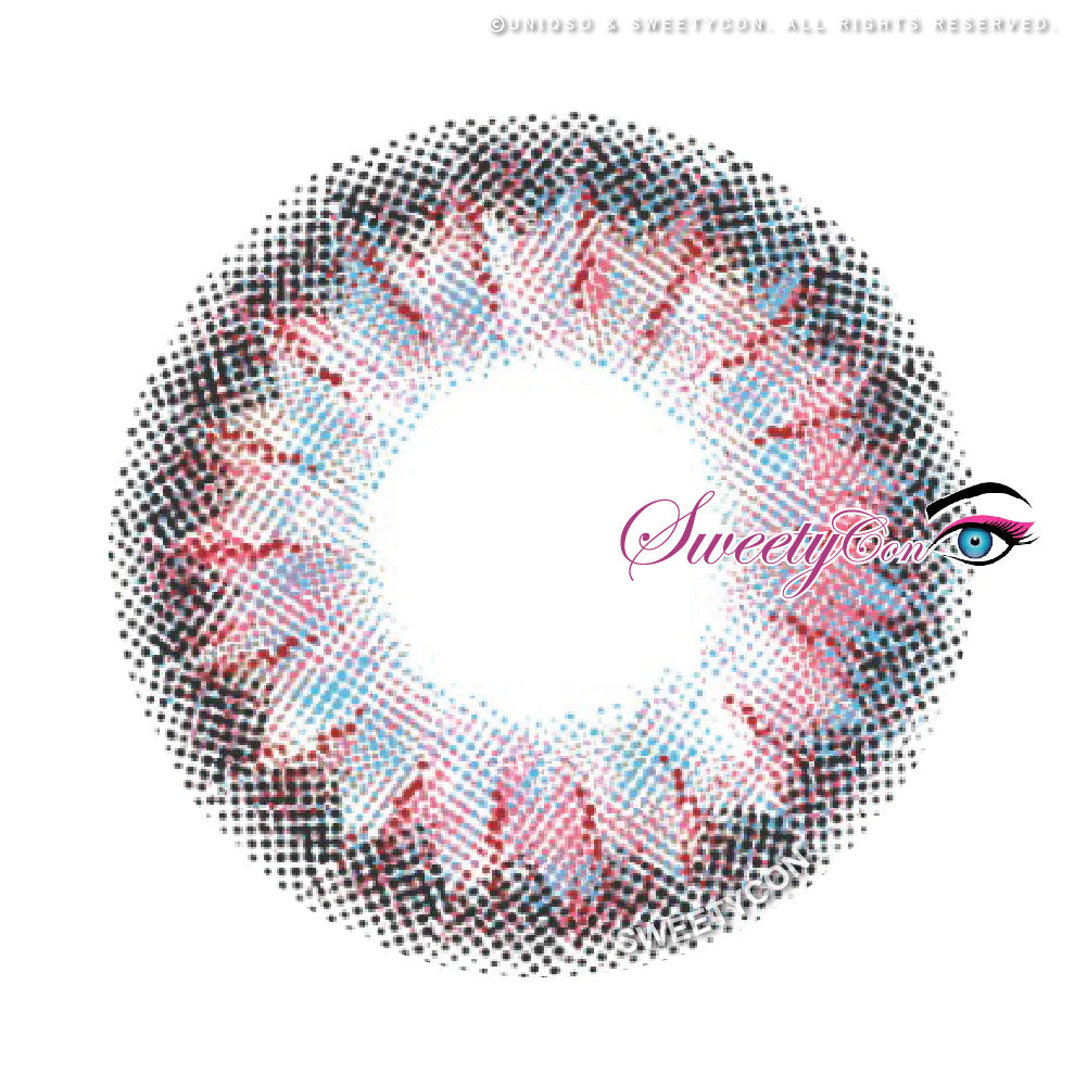 Sweety Aurora Pink (1 lens/pack)-Colored Contacts-UNIQSO Canada