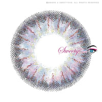 Sweety Aurora Violet (1 lens/pack)-Colored Contacts-UNIQSO Canada