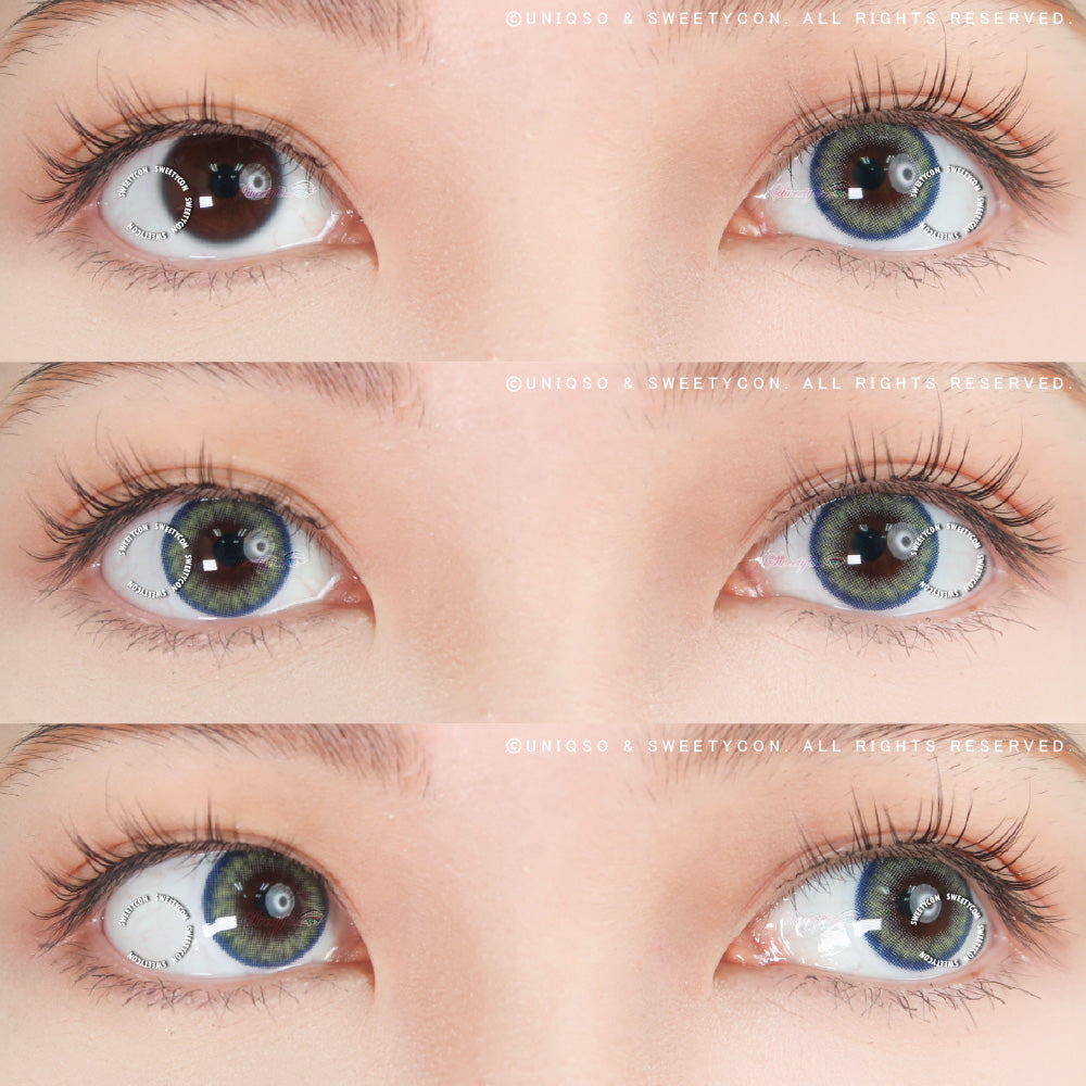 Sweety Bella Blue Grey (1 lens/pack)-Colored Contacts-UNIQSO Canada