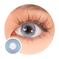 Sweety Butterfly Blue (1 lens/pack)-Colored Contacts-UNIQSO Canada