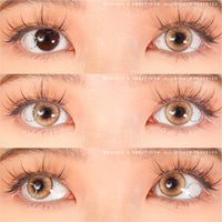 Sweety Butterfly Brown (1 lens/pack)-Colored Contacts-UNIQSO Canada