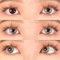 Sweety Butterfly Grey (1 lens/pack)-Colored Contacts-UNIQSO Canada