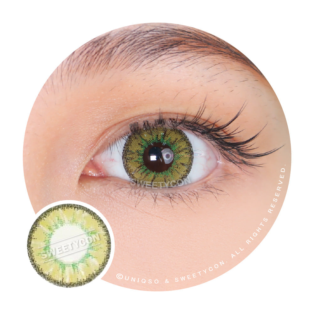Sweety Candy Gold (1 lens/pack)-Colored Contacts-UNIQSO Canada