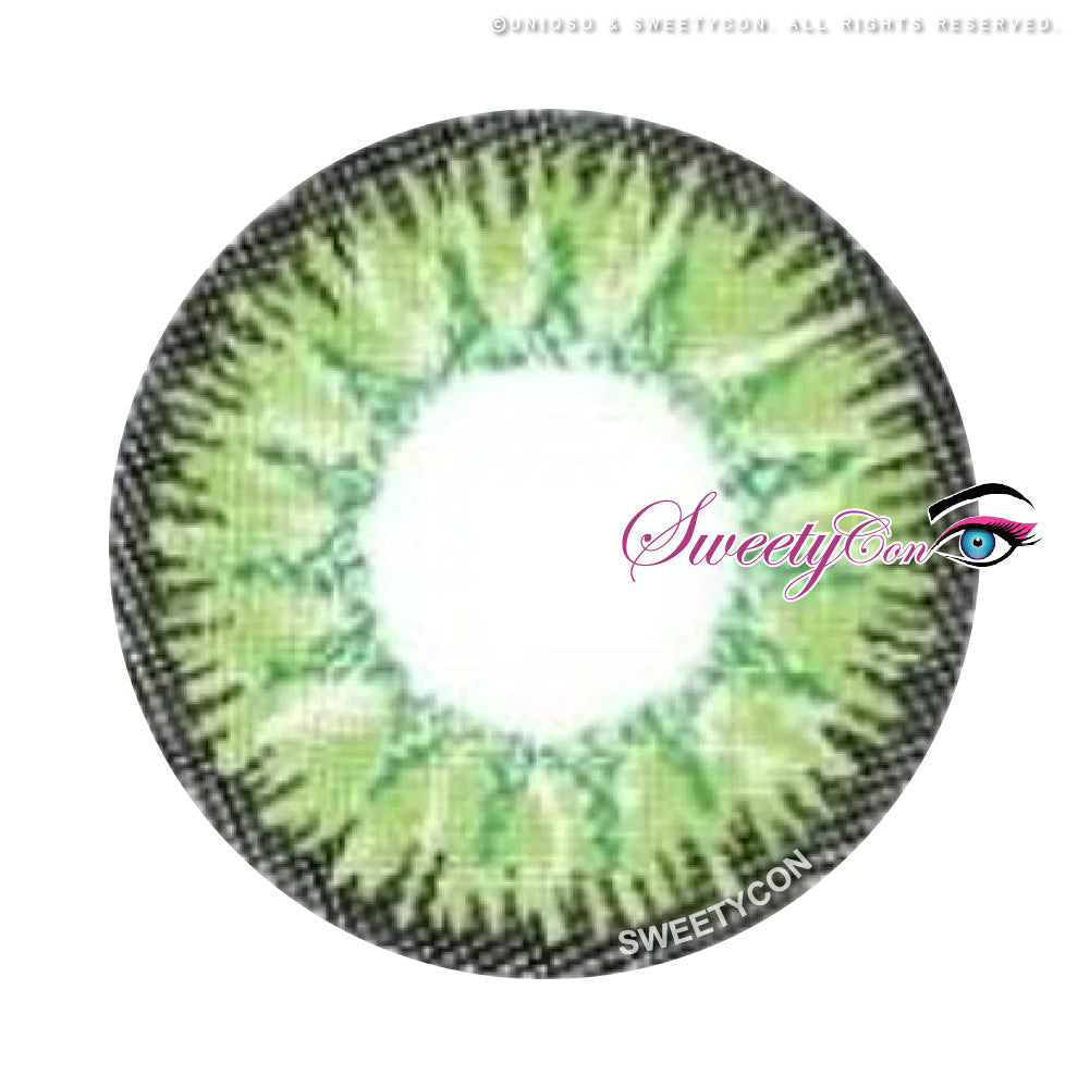 Sweety Candy Green (1 lens/pack)-Colored Contacts-UNIQSO Canada