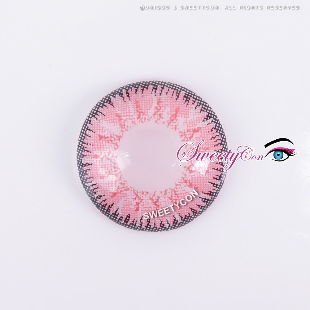 Sweety Candy Pink colored contacts
