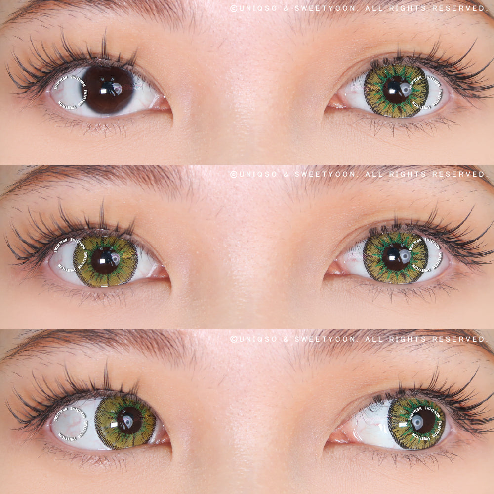 Sweety Candy Yellow (1 lens/pack)-Colored Contacts-UNIQSO Canada