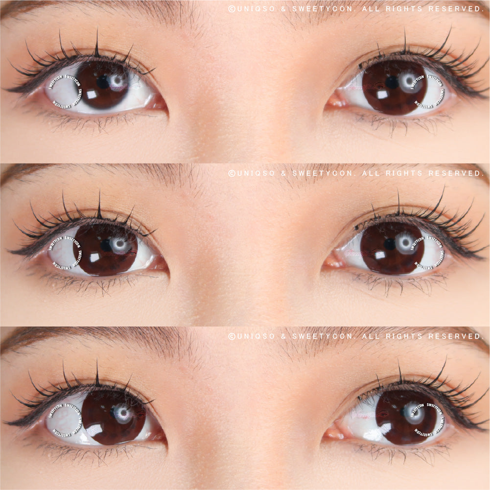 Sweety Circle Brown (1 lens/pack)-Colored Contacts-UNIQSO Canada