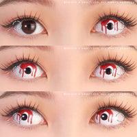 Sweety Crazy Bleeding Eye (1 lens/pack)-Crazy Contacts-UNIQSO Canada