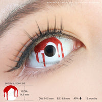 Sweety Crazy Bleeding Eye (1 lens/pack)-Crazy Contacts-UNIQSO Canada
