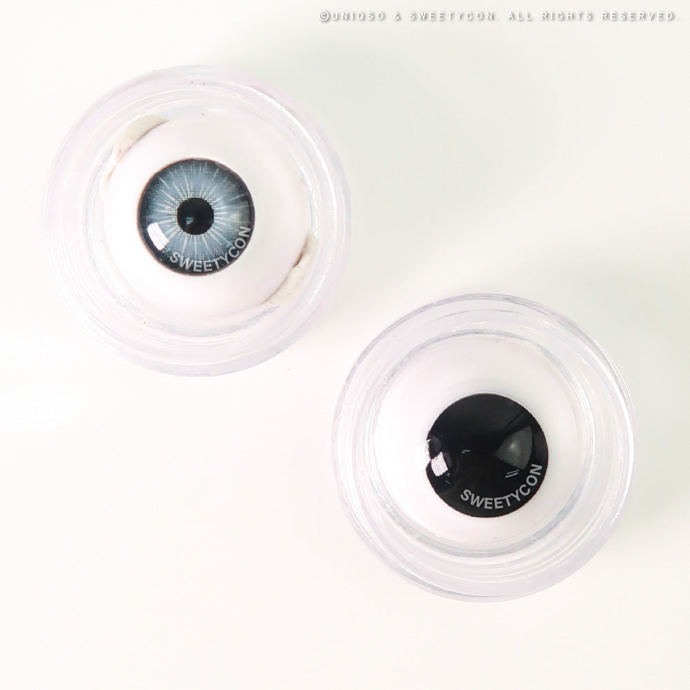 Sweety Crazy Blind Black (1 lens/pack)-Crazy Contacts-UNIQSO Canada