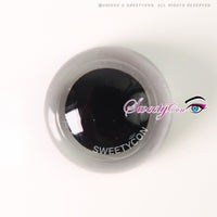 Sweety Crazy Blind Black (1 lens/pack)-Crazy Contacts-UNIQSO Canada
