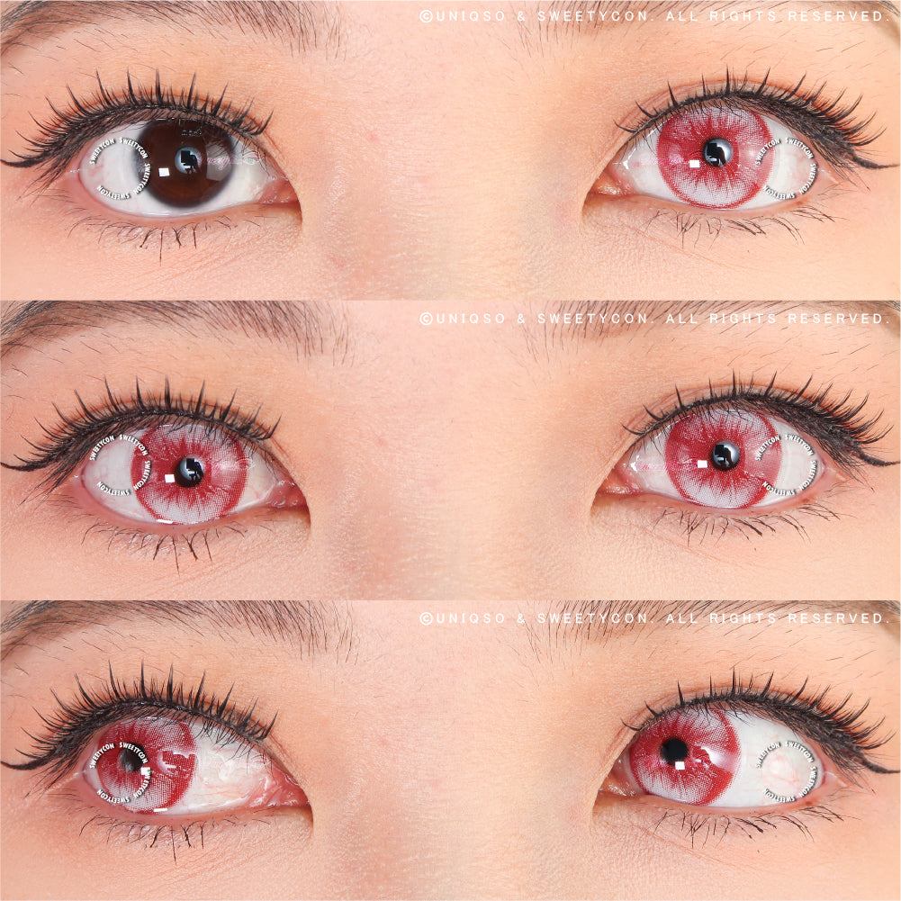 Sweety Crazy Bloody Eye 2 (1 lens/pack)-Crazy Contacts-UNIQSO Canada