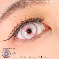 Sweety Crazy Bloody Eye 3 (1 lens/pack)-Crazy Contacts-UNIQSO Canada