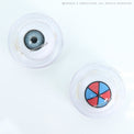 Sweety Crazy Clown (1 lens/pack)-Colored Contacts-UNIQSO Canada
