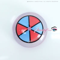Sweety Crazy Clown (1 lens/pack)-Colored Contacts-UNIQSO Canada