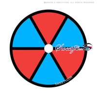 Sweety Crazy Clown (1 lens/pack)-Colored Contacts-UNIQSO Canada