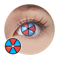 Sweety Crazy Clown (1 lens/pack)-Colored Contacts-UNIQSO Canada