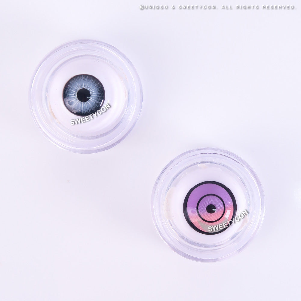 Sweety Crazy Cyber Violet (1 lens/pack)-Colored Contacts-UNIQSO Canada