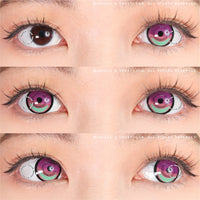 Sweety Crazy Cyber Violet V2 (1 lens/pack)-Colored Contacts-UNIQSO Canada