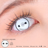 Sweety Crazy Demon Killer Spider Sister (1 lens/pack)-Crazy Contacts-UNIQSO