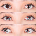 Sweety Crazy Devil's Triple (1 lens/pack)-Colored Contacts-UNIQSO Canada