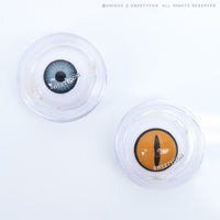 Sweety Crazy Gold Demon Eye / Cat Eye (1 lens/pack)-Crazy Contacts-UNIQSO Canada