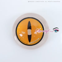 Sweety Crazy Gold Demon Eye / Cat Eye (1 lens/pack)-Crazy Contacts-UNIQSO Canada