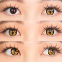 Sweety Crazy Gold Demon Eye / Cat Eye (New) (1 lens/pack)-Crazy Contacts-UNIQSO Canada