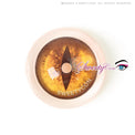 Sweety Crazy Gold Demon Eye / Cat Eye (New) (1 lens/pack)-Crazy Contacts-UNIQSO Canada