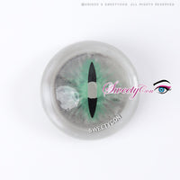 Sweety Crazy Gray Demon Eye / Cat Eye (New) (1 lens/pack)-Crazy Contacts-UNIQSO Canada
