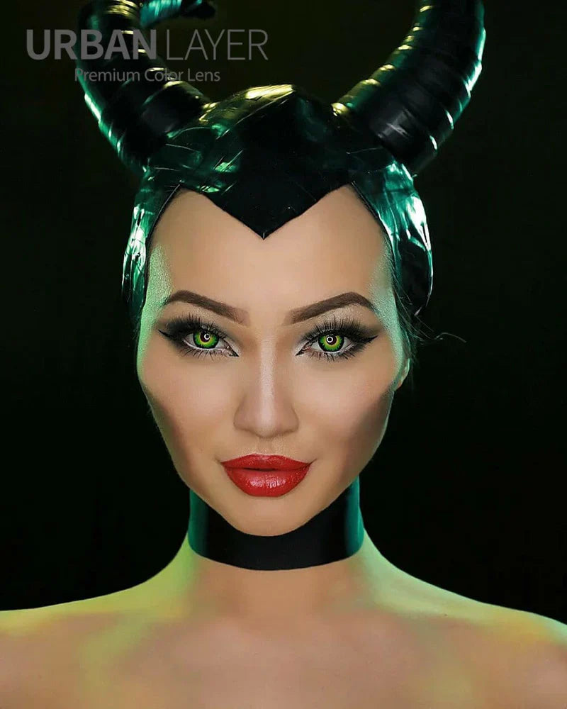 Sweety Crazy Green Werewolf (1 lens/pack)-Crazy Contacts-UNIQSO Canada