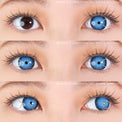 Sweety Crazy Interstellar Blue (1 lens/pack)-Colored Contacts-UNIQSO Canada