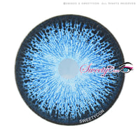 Sweety Crazy Interstellar Blue (1 lens/pack)-Colored Contacts-UNIQSO Canada